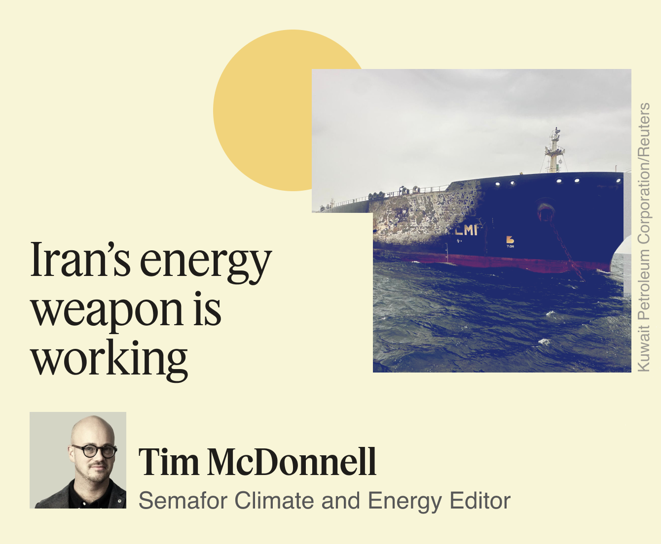 Iran’s energy weapon is working