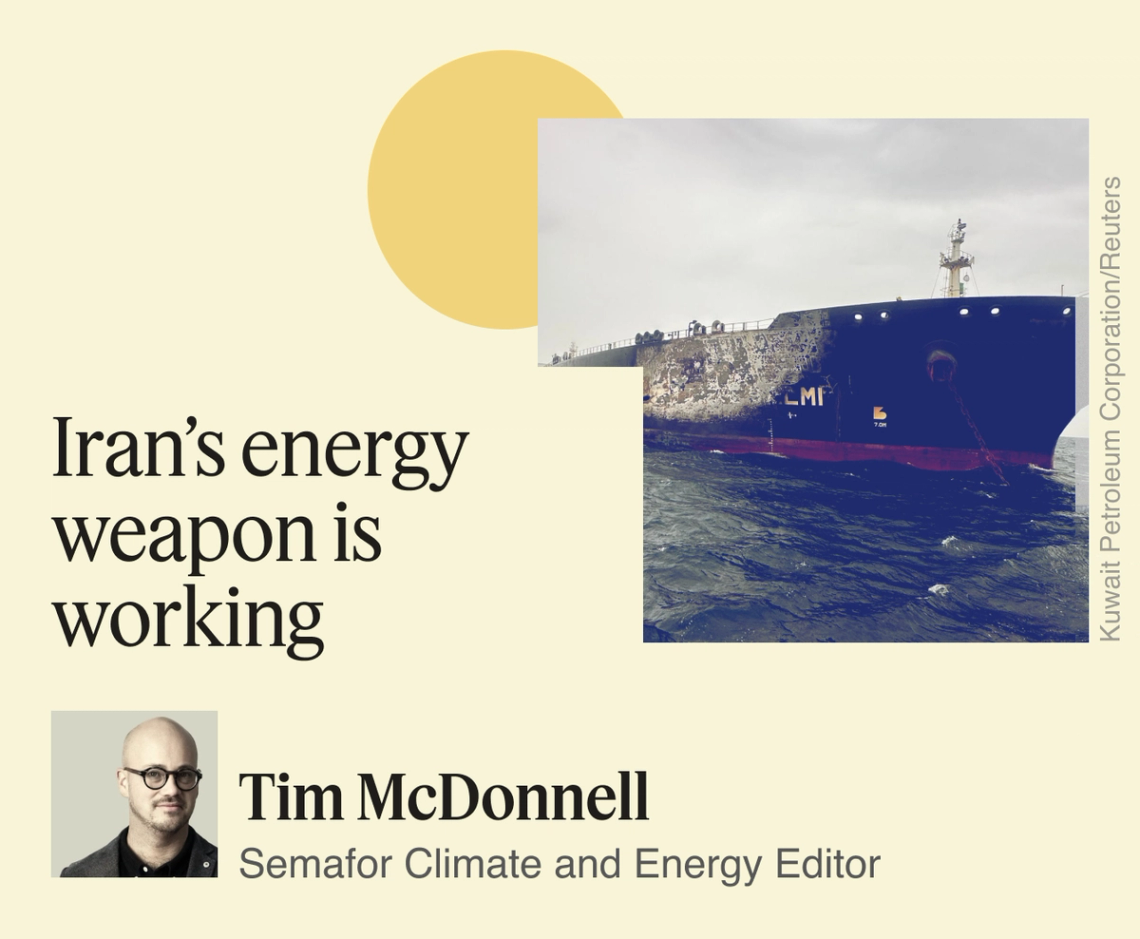 Iran’s energy weapon is working