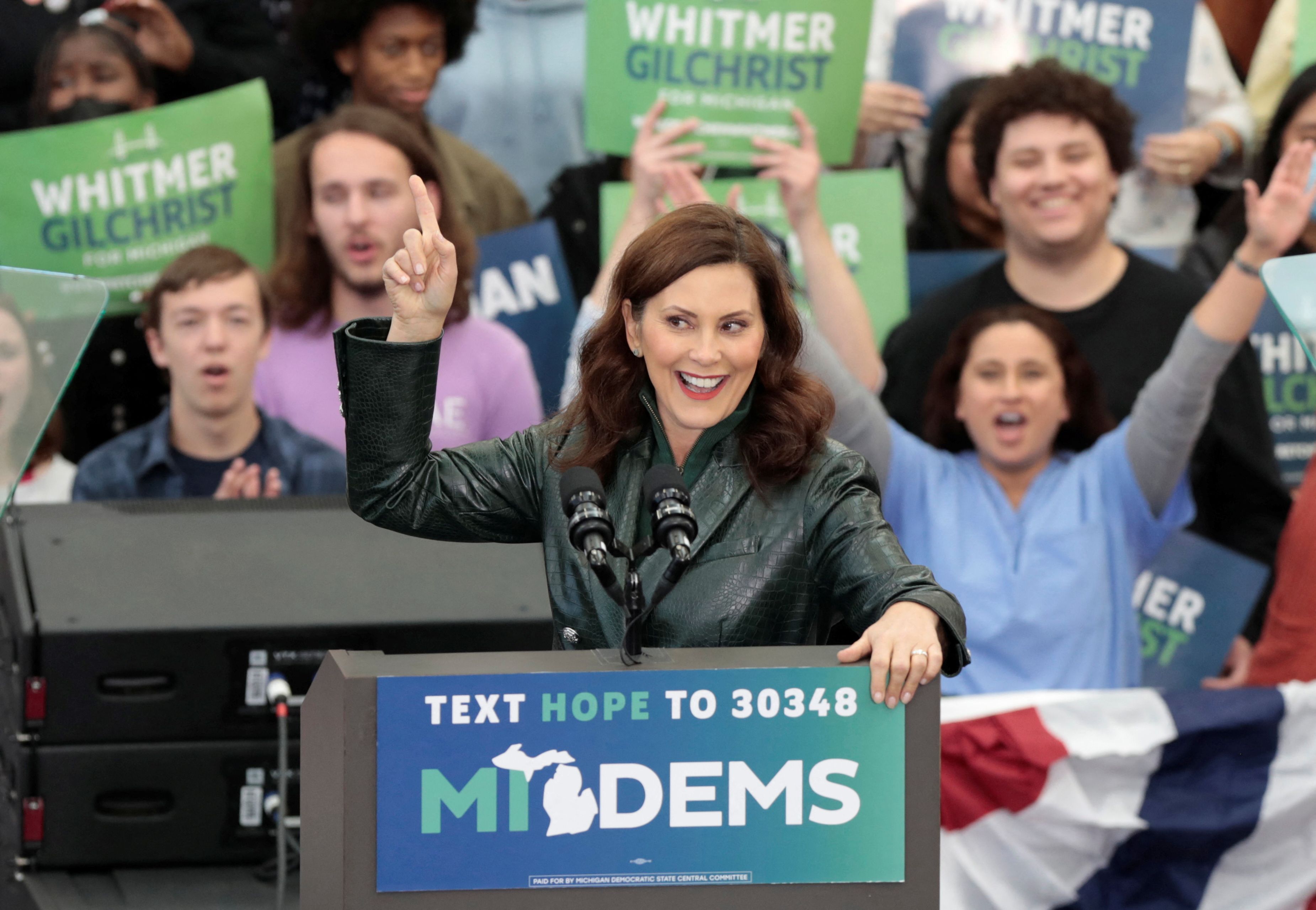 Michigan Gov. Gretchen Whitmer Fends Off Challenge From Tudor Dixon To ...