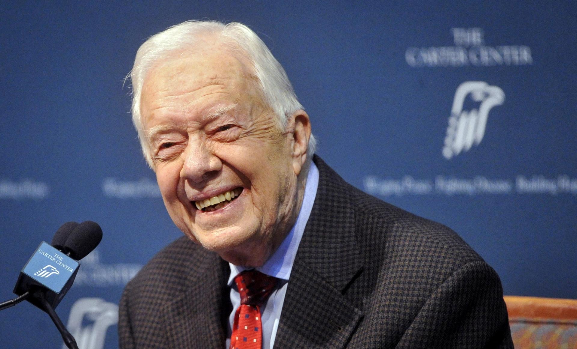 Jimmy Carter in 2015.