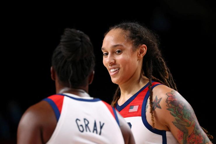 Brittney Griner at the Olympics