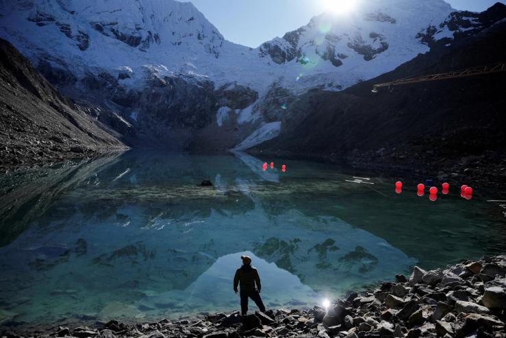 Peruvian farmer Saul Luciano Lliuya, who sued German energy utility RWE.