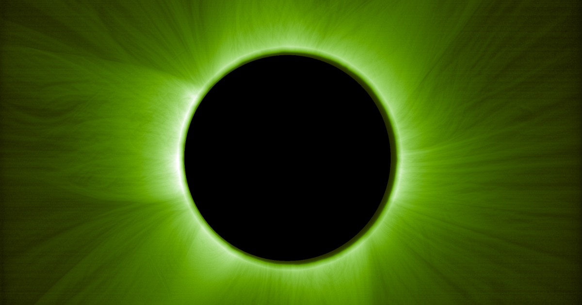 Pictures of first artificial solar eclipse released