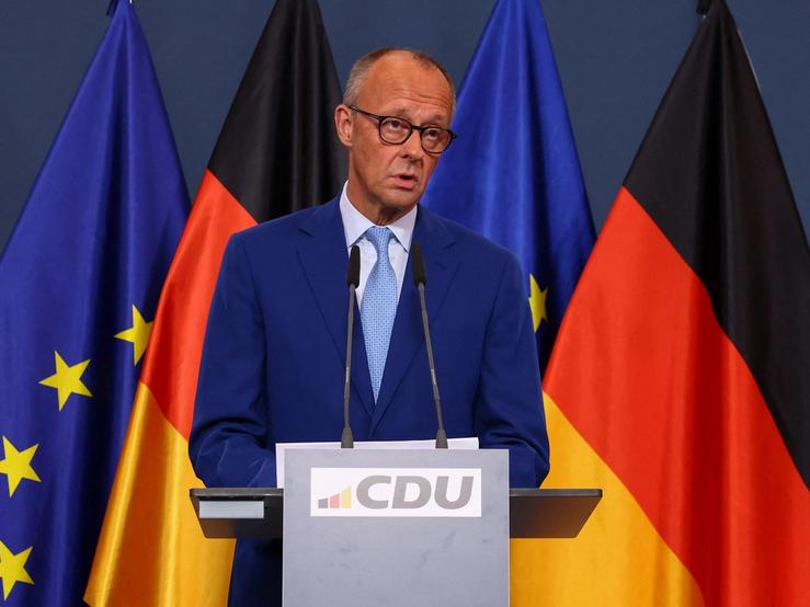 German Chancellor Friedrich Merz