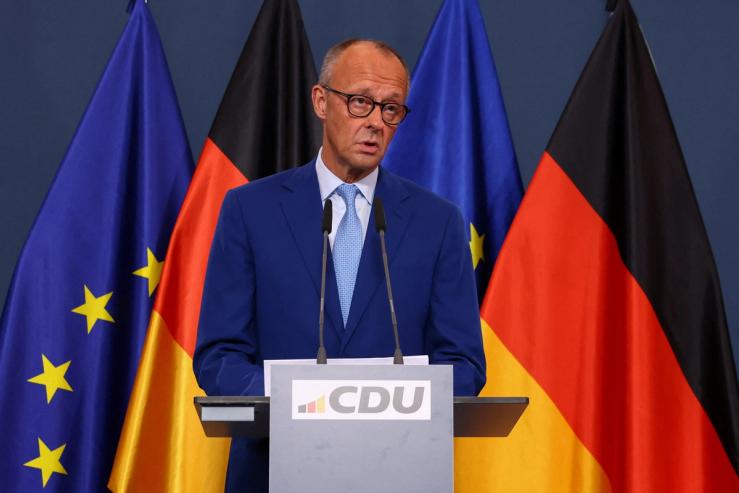 German Chancellor Friedrich Merz
