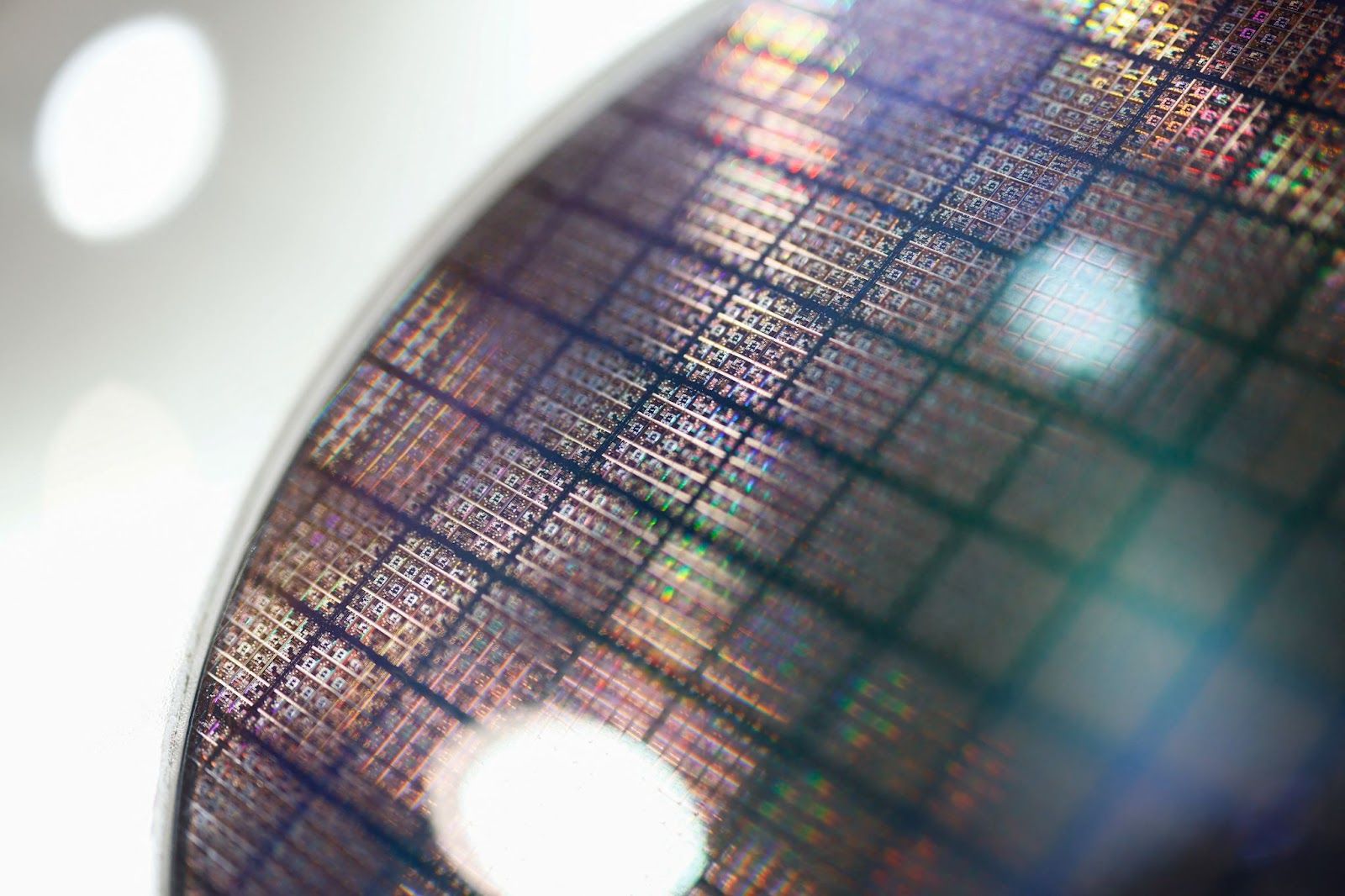 A semiconductor wafer