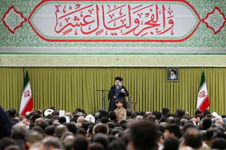 Ayatollah Ali Khamenei.