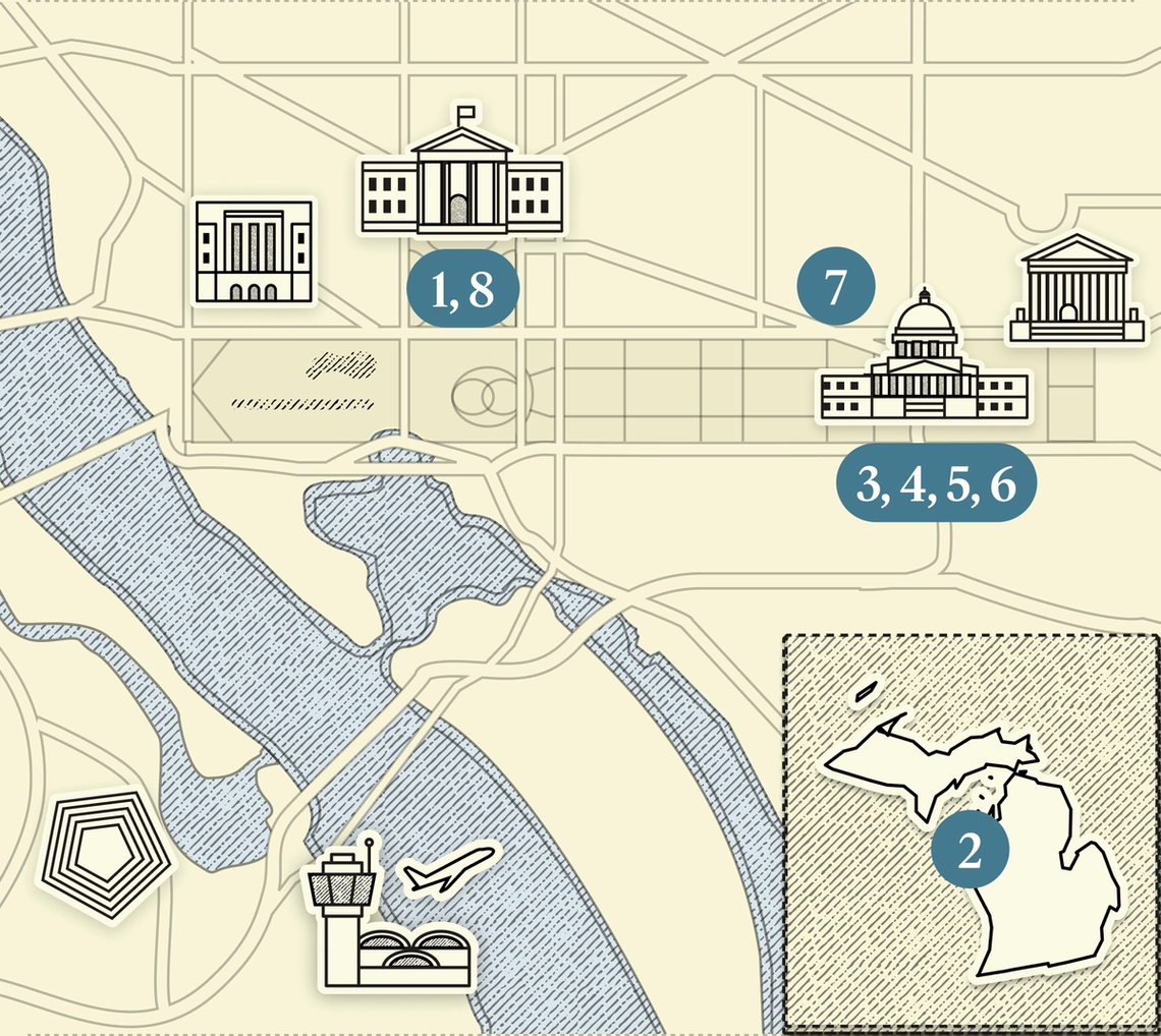 Map of DC