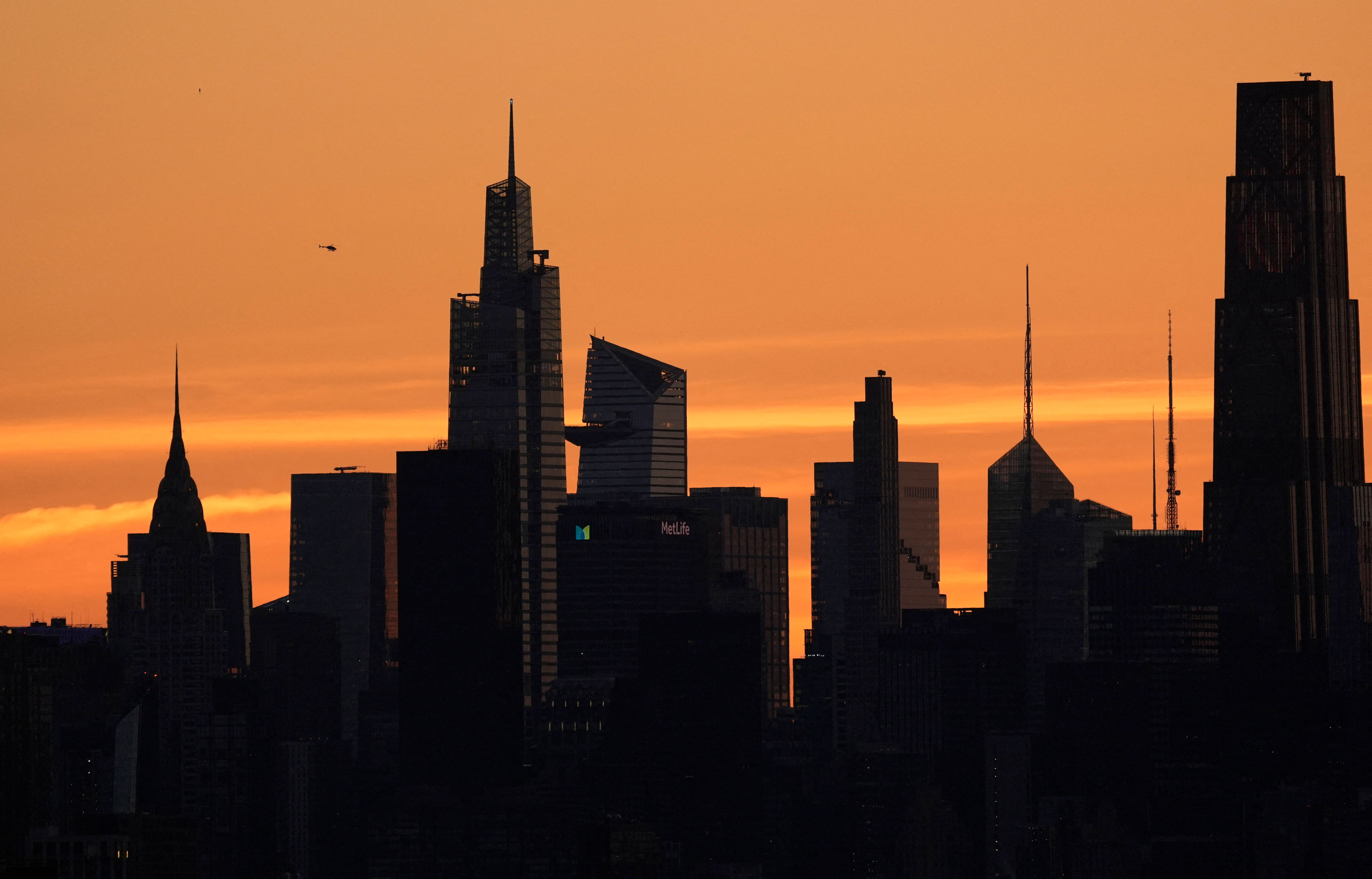 A New york skyline.