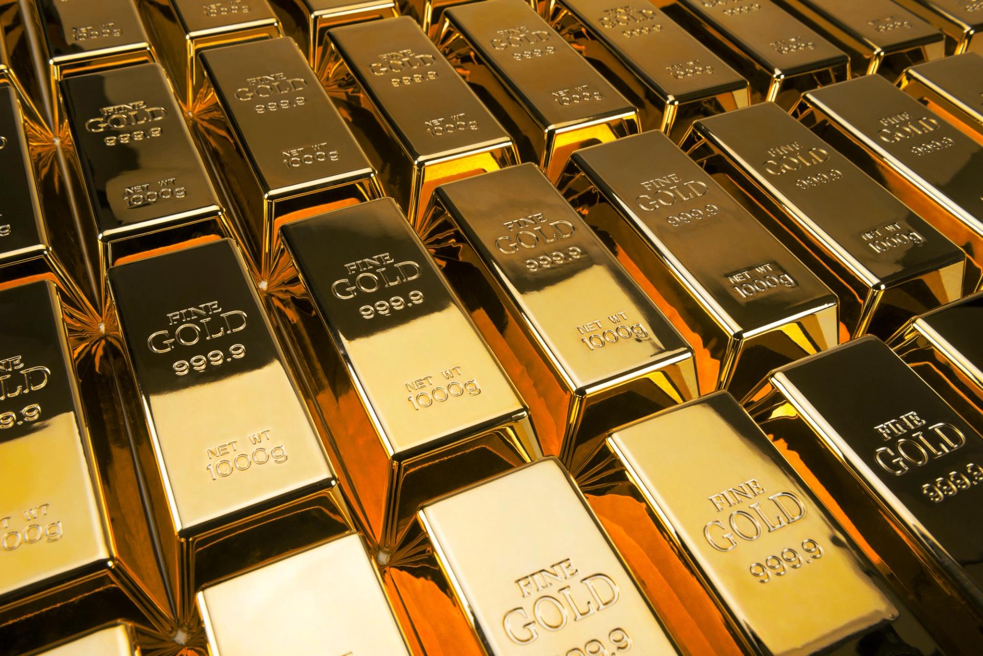 Gold bars