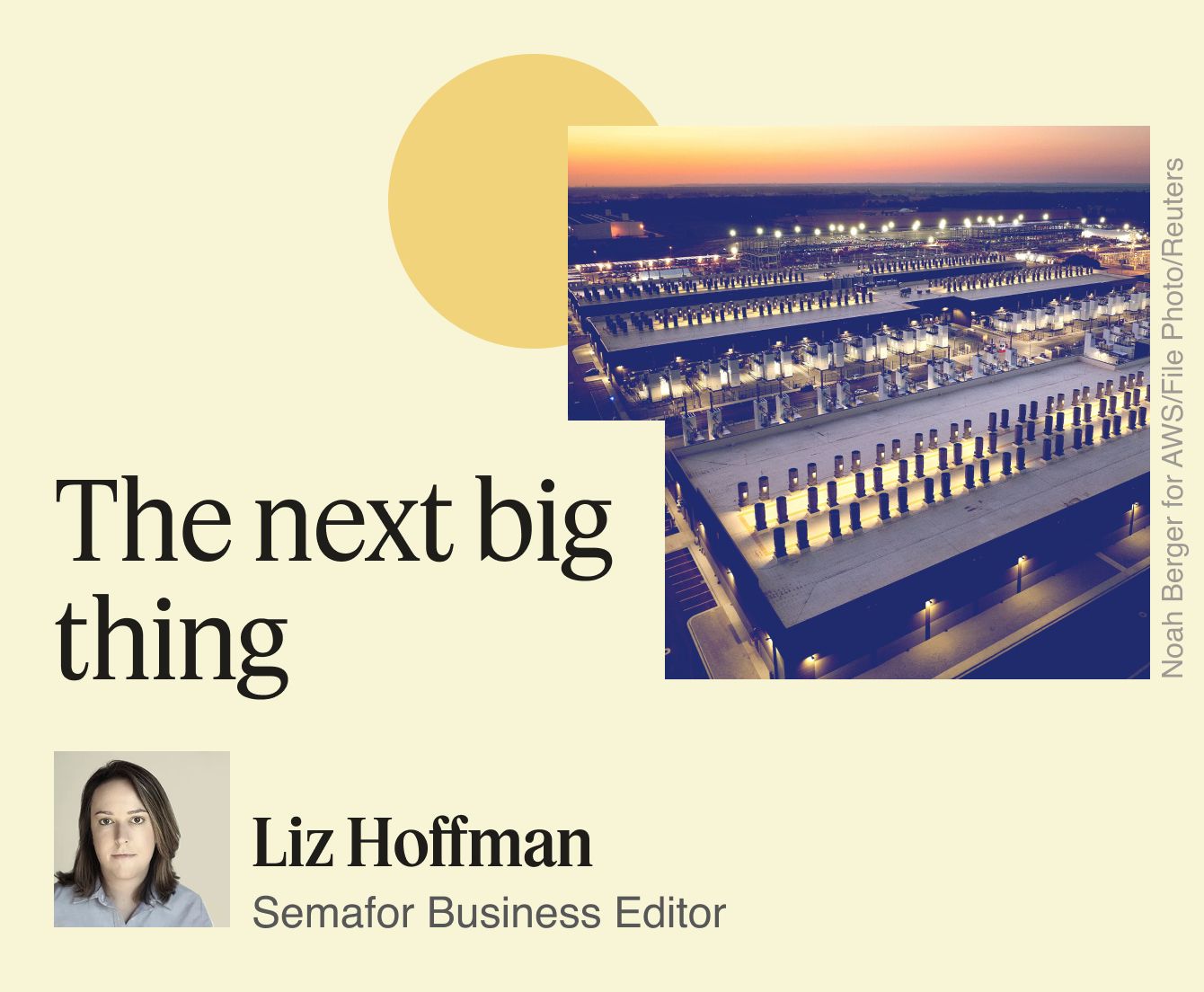 The next big thing, Liz Hoffman