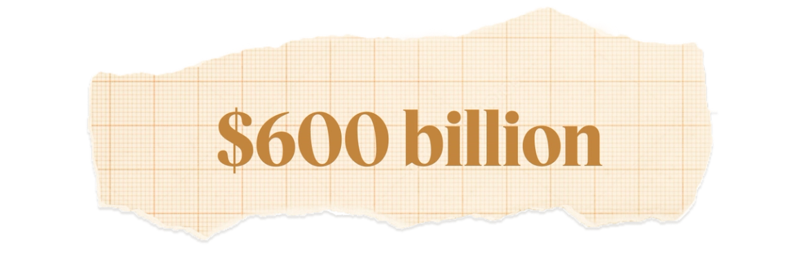 $600 billion
