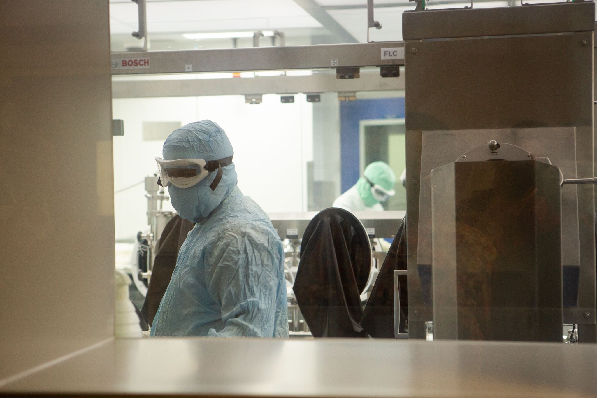Biovac vaccine manufacturing facility in Cape Town.