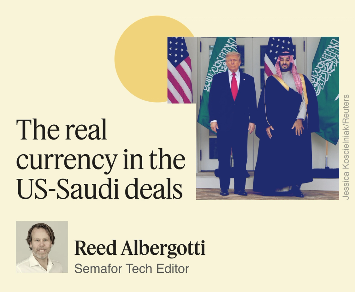 The real currency in the US-Saudi deals.