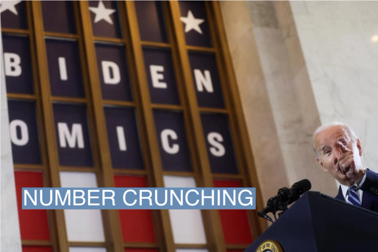 U.S. President Joe Biden delivers an economic policy speech at The Old Post Office in Chicago, Illinois, U.S., June 28, 2023.