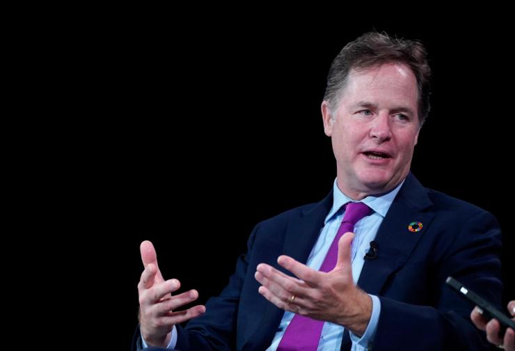 Nick Clegg in 2023.