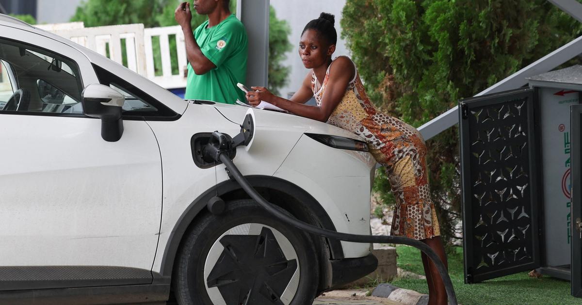 EV imports to Africa from China surged in 2025