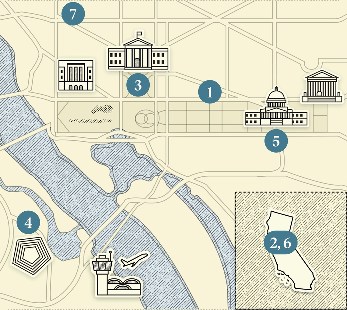 A map of DC.