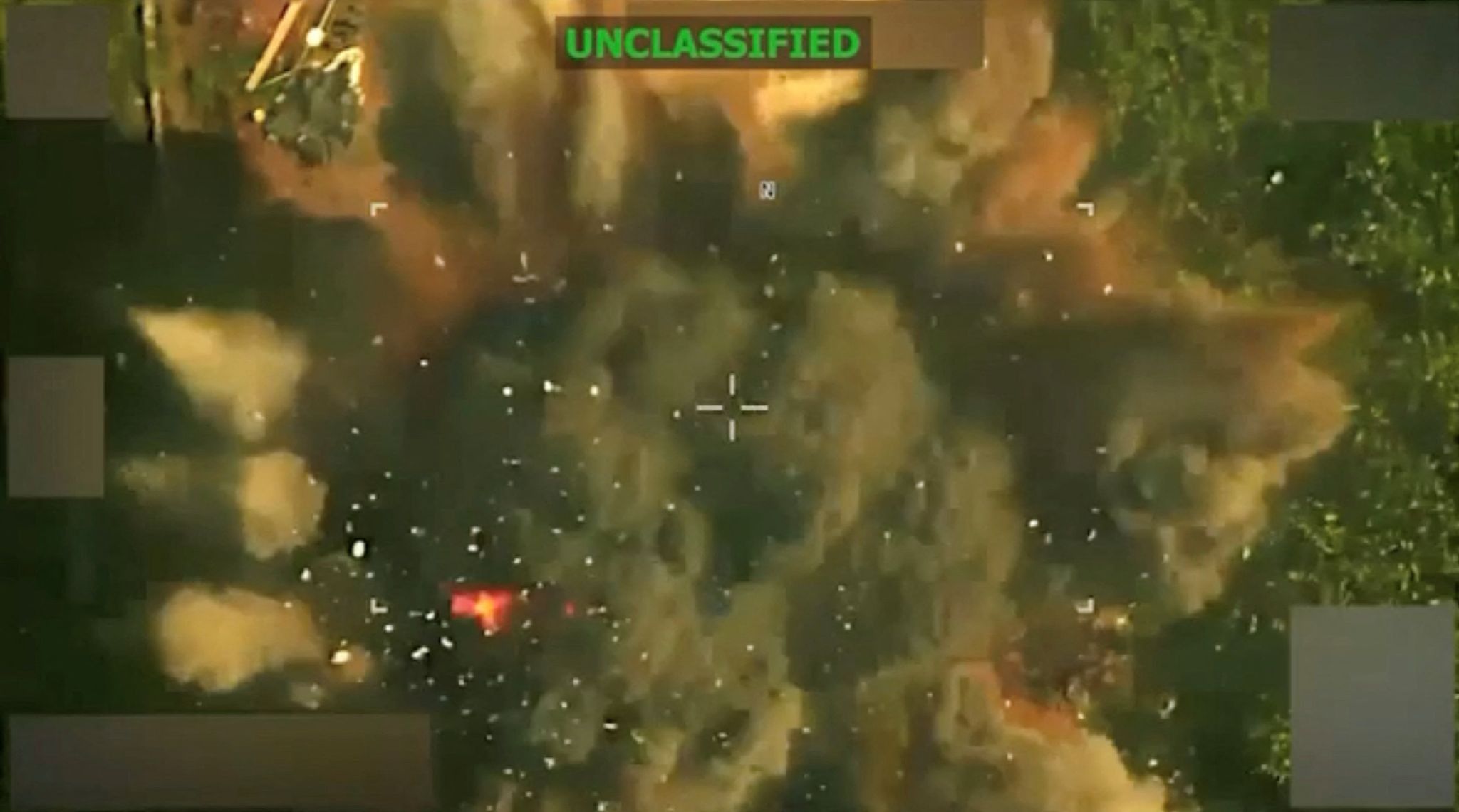 A picture of the bombing.