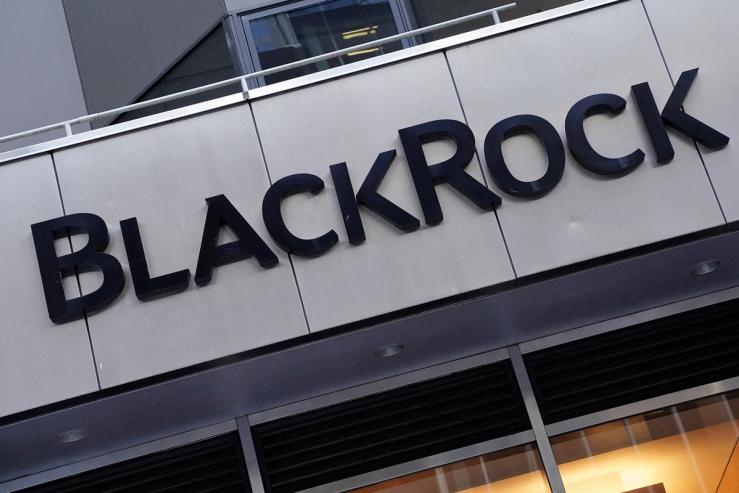 BlackRock logo.
