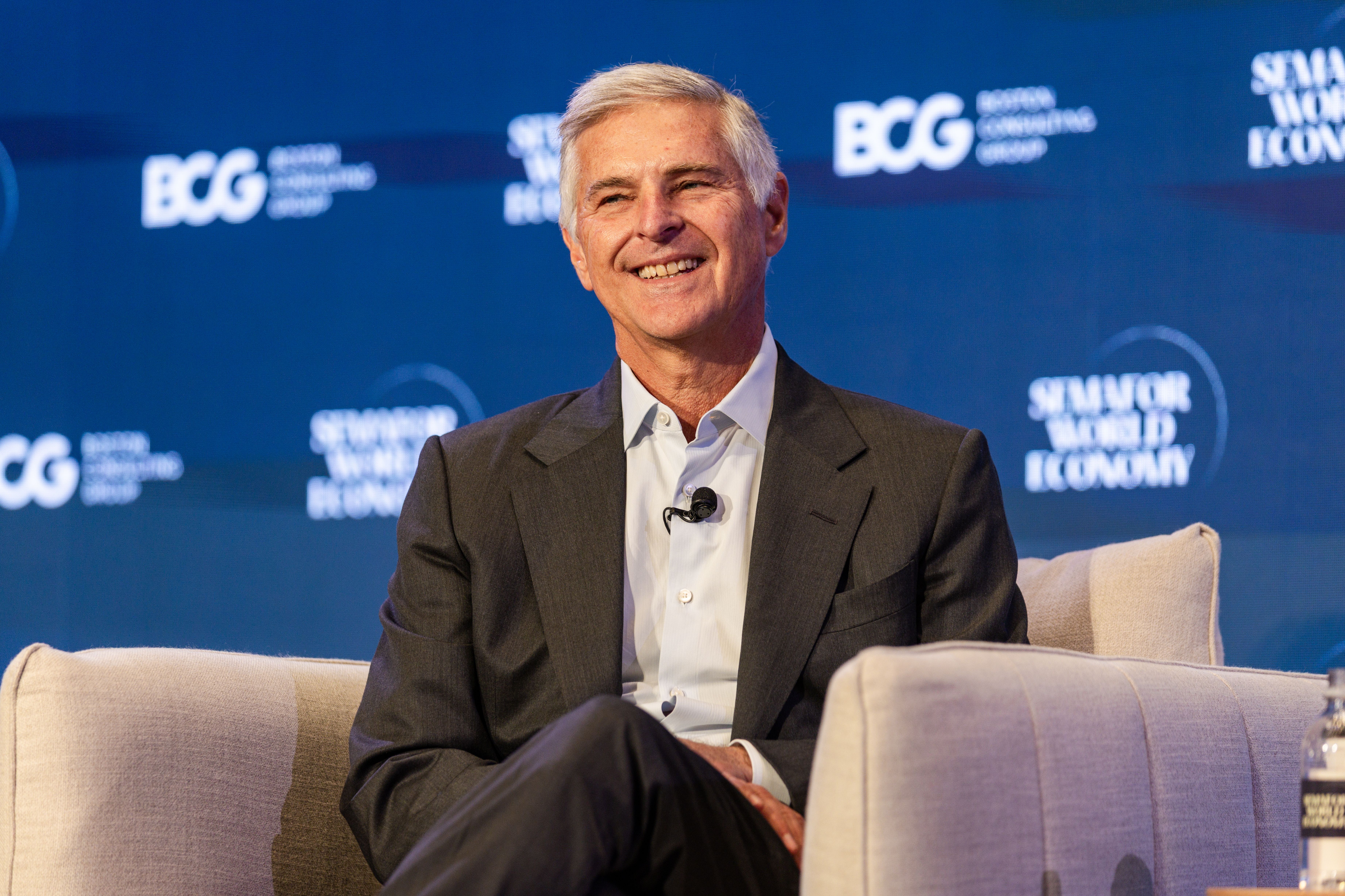 Chris Nassetta, Hilton CEO, speaks at Semafor World Economy 2026.