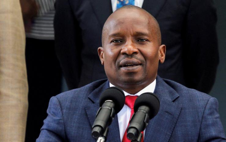 Deputy president nominee Kithure Kindiki