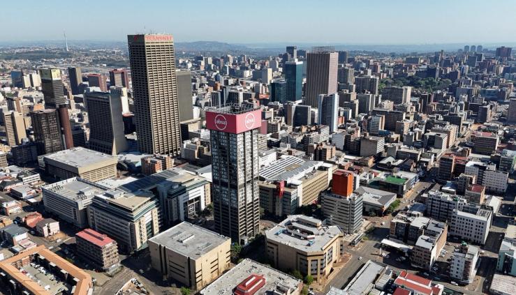 View over Johannesburg