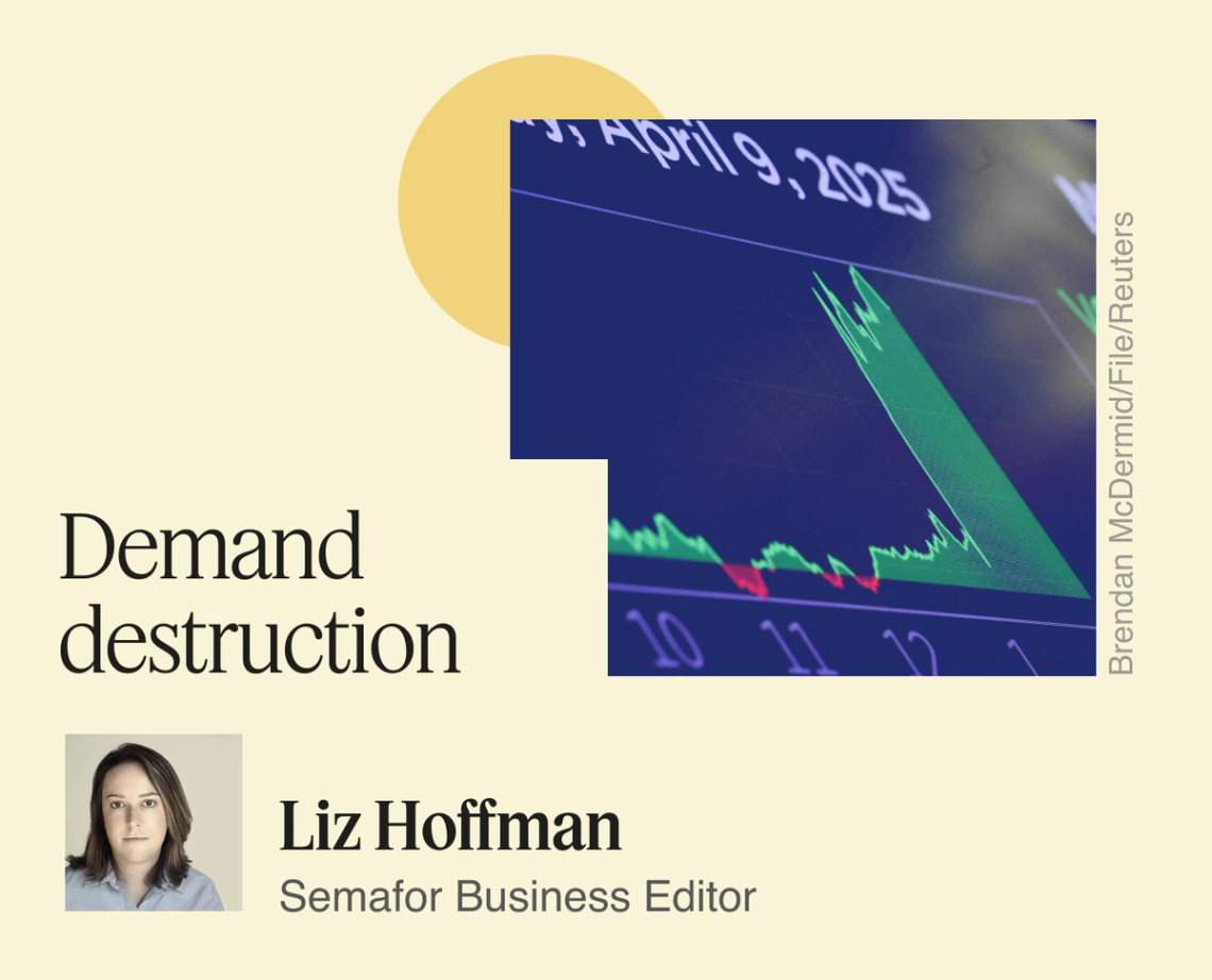 Demand destruction.