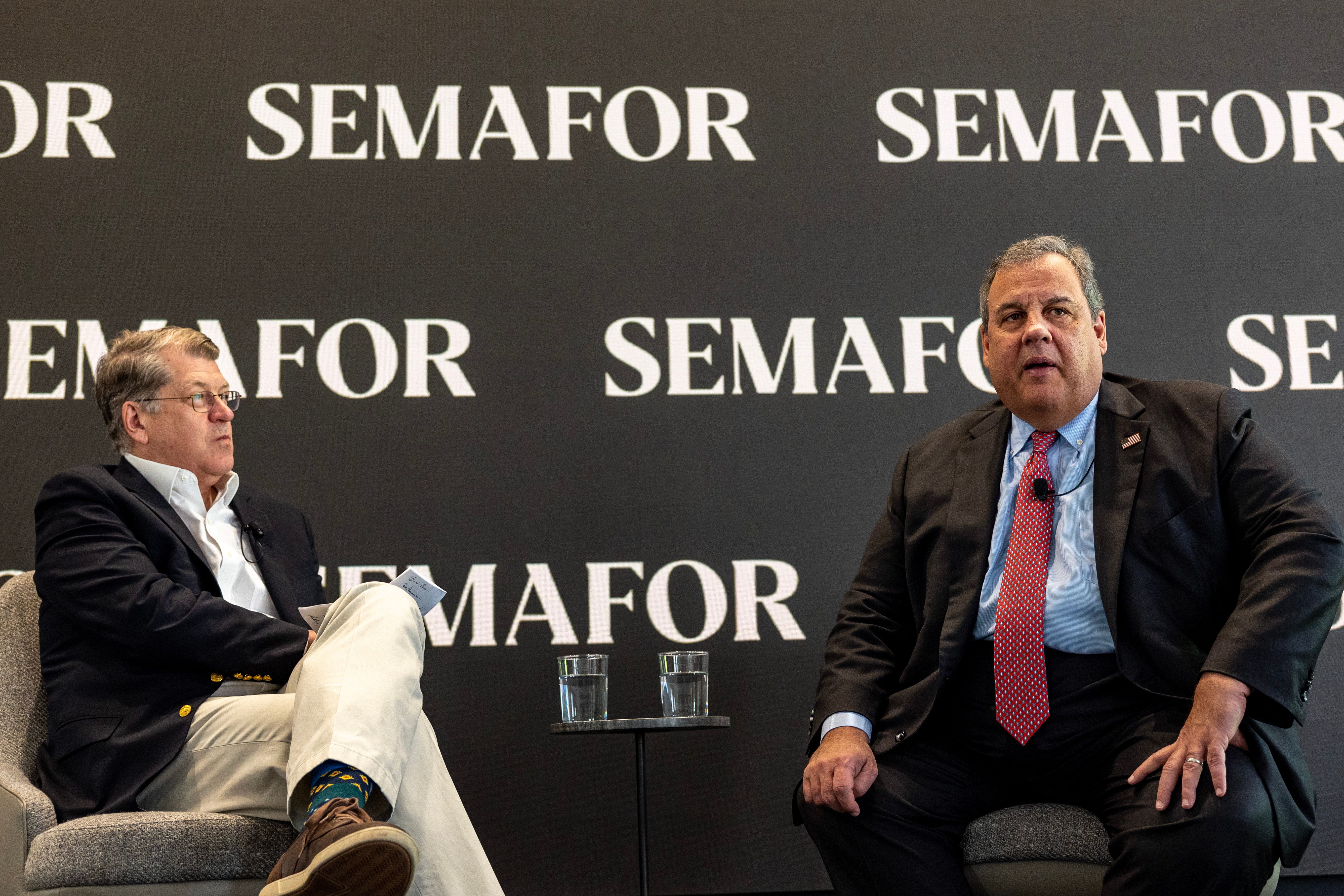 Semafor’s Steve Clemons and Chris Christie