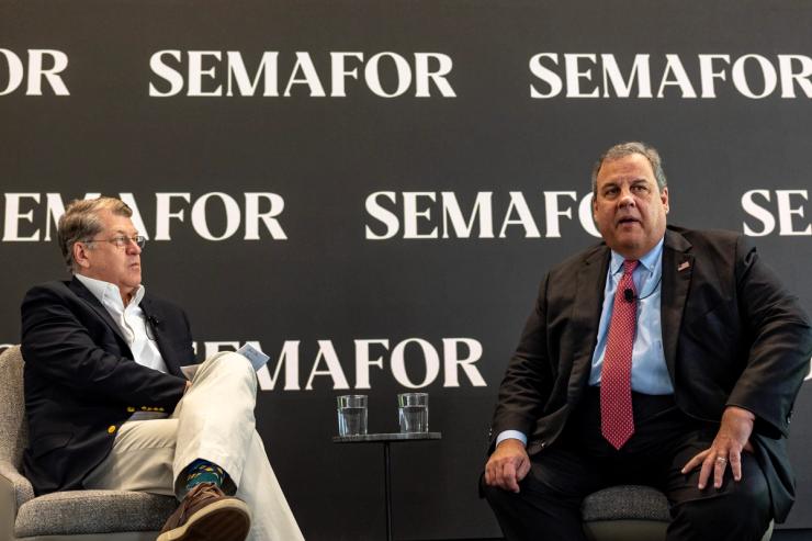 Semafor’s Steve Clemons and Chris Christie