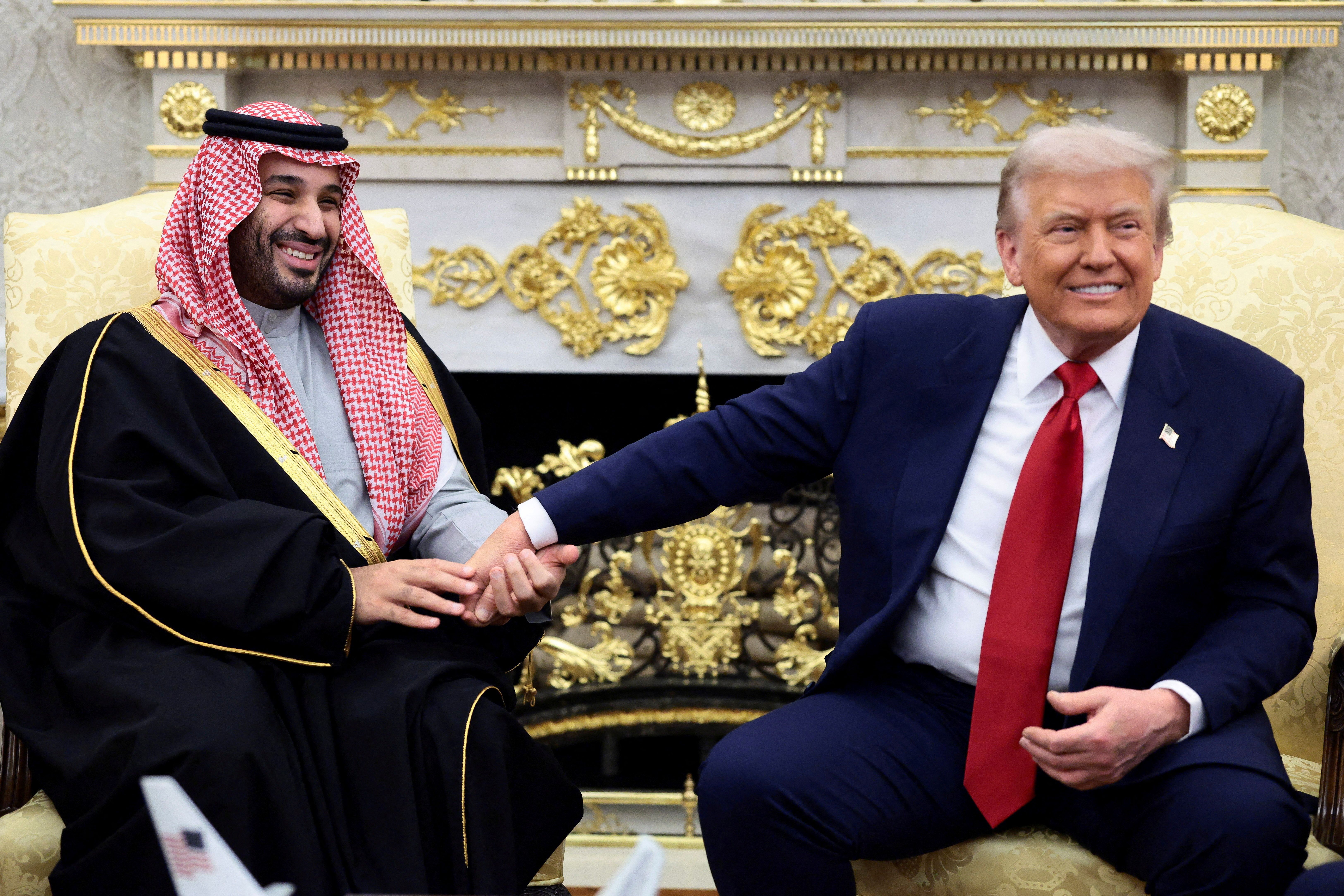 President Trump and Crown Prince MBS
