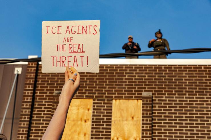 ICE protesters