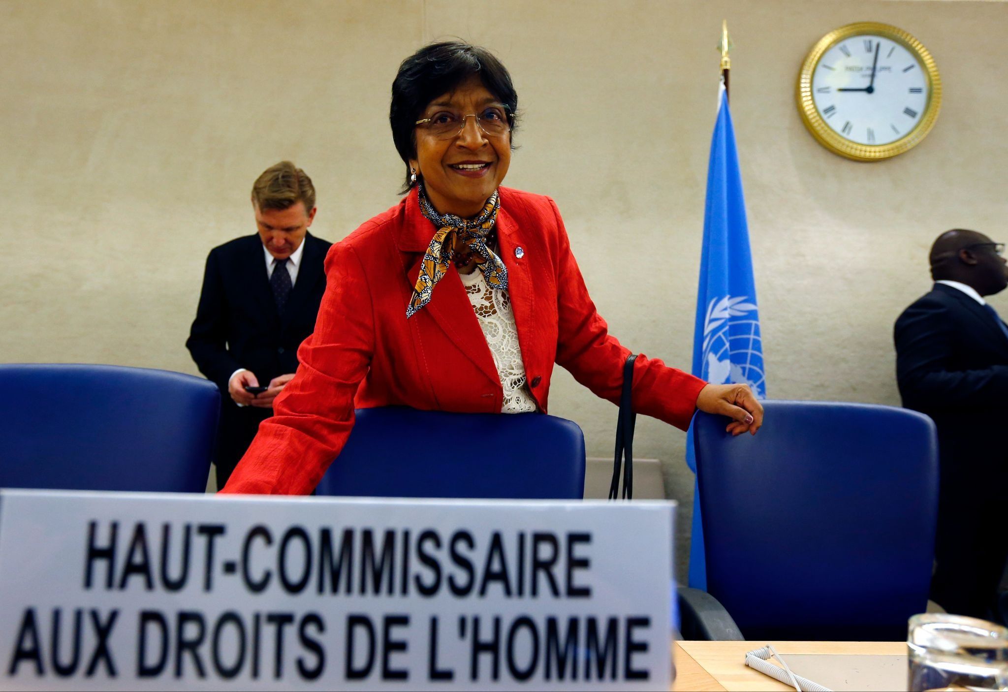 Nobel Peace Prize winner Navi Pillay.