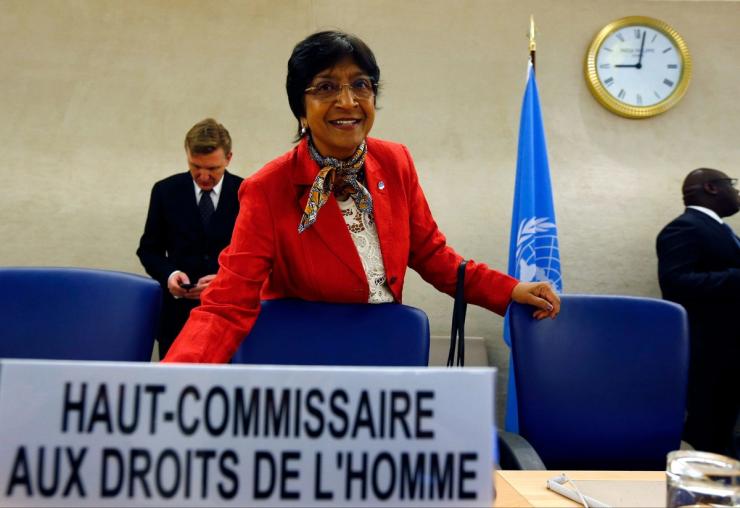 Nobel Peace Prize winner Navi Pillay.