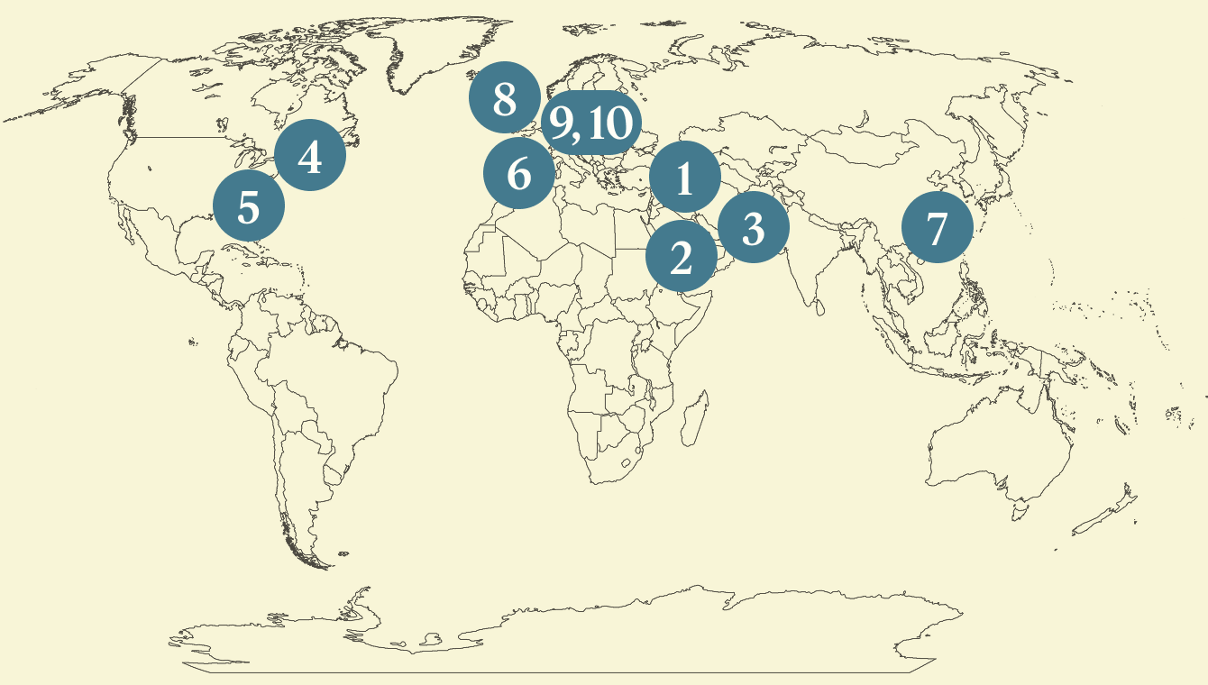 Semafor World Today map