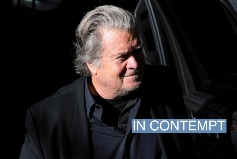 Former U.S. President Donald Trump's White House chief strategist Steve Bannon arrives at the Manhattan District Attorney's Office in New York, U.S., September 8, 2022.