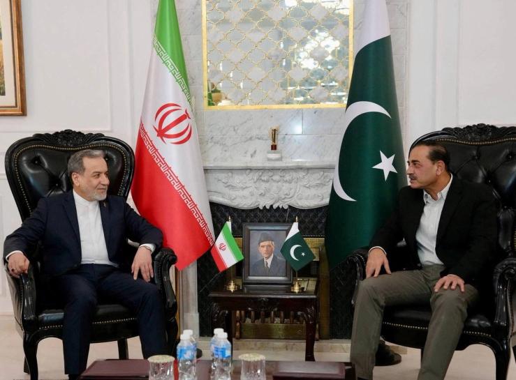 Iranian Foreign Minister Abbas Araqchi and Pakistan’s Army Chief Asim Munir. Seyed Abbas Araghchi