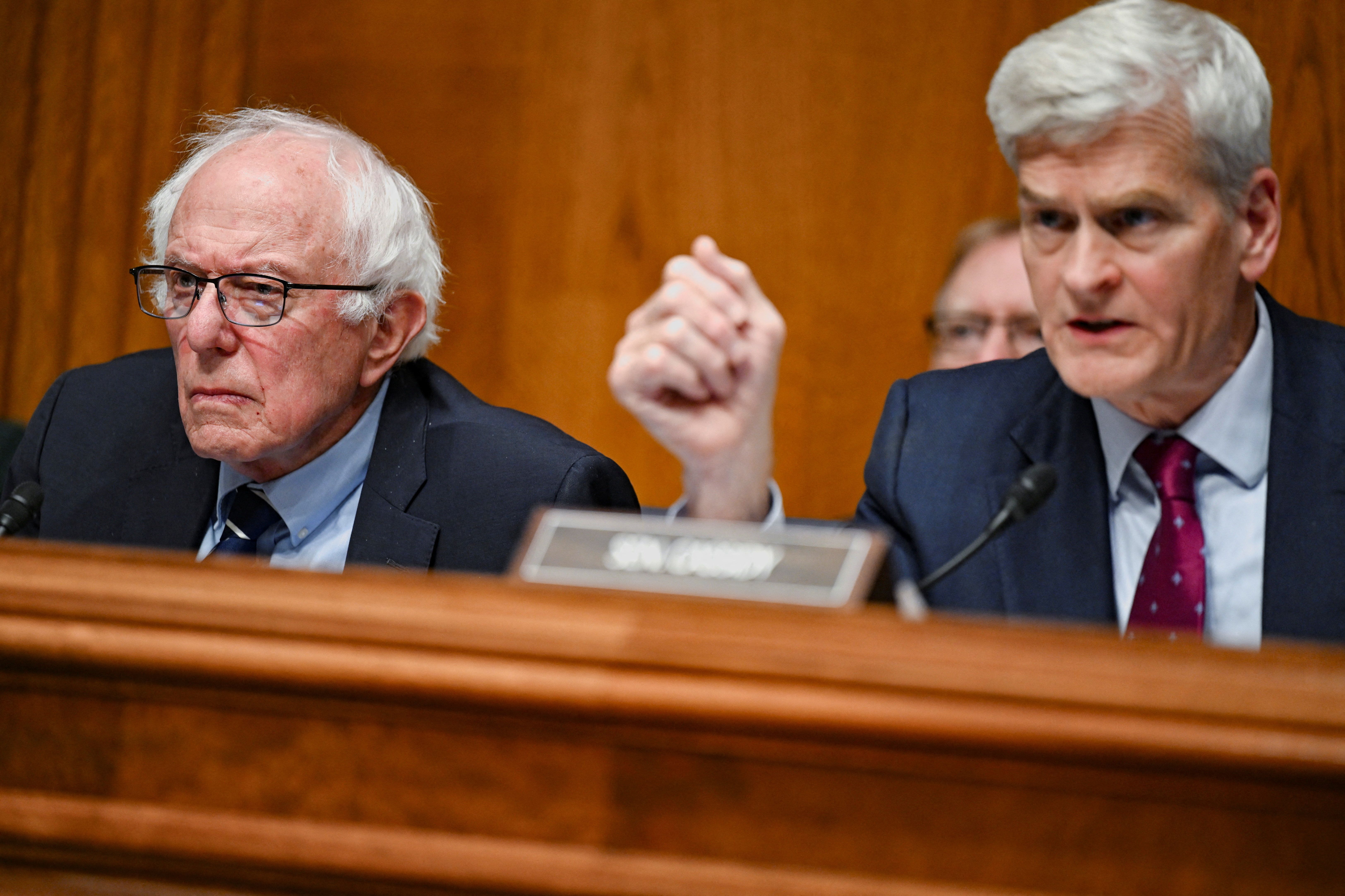 Bernie Sanders and Bill Cassidy