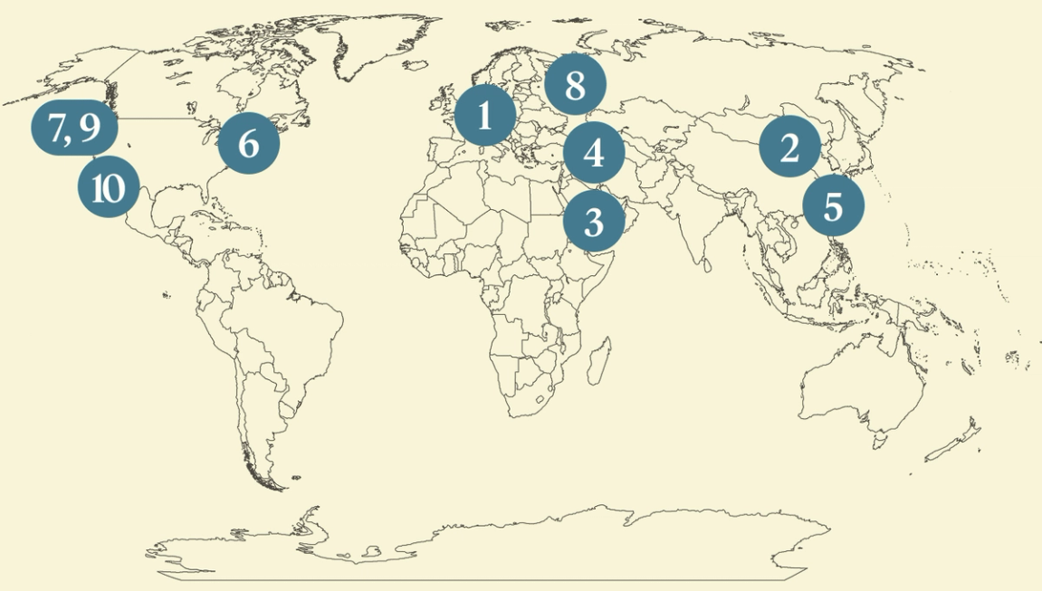 Semafor World Today map graphic