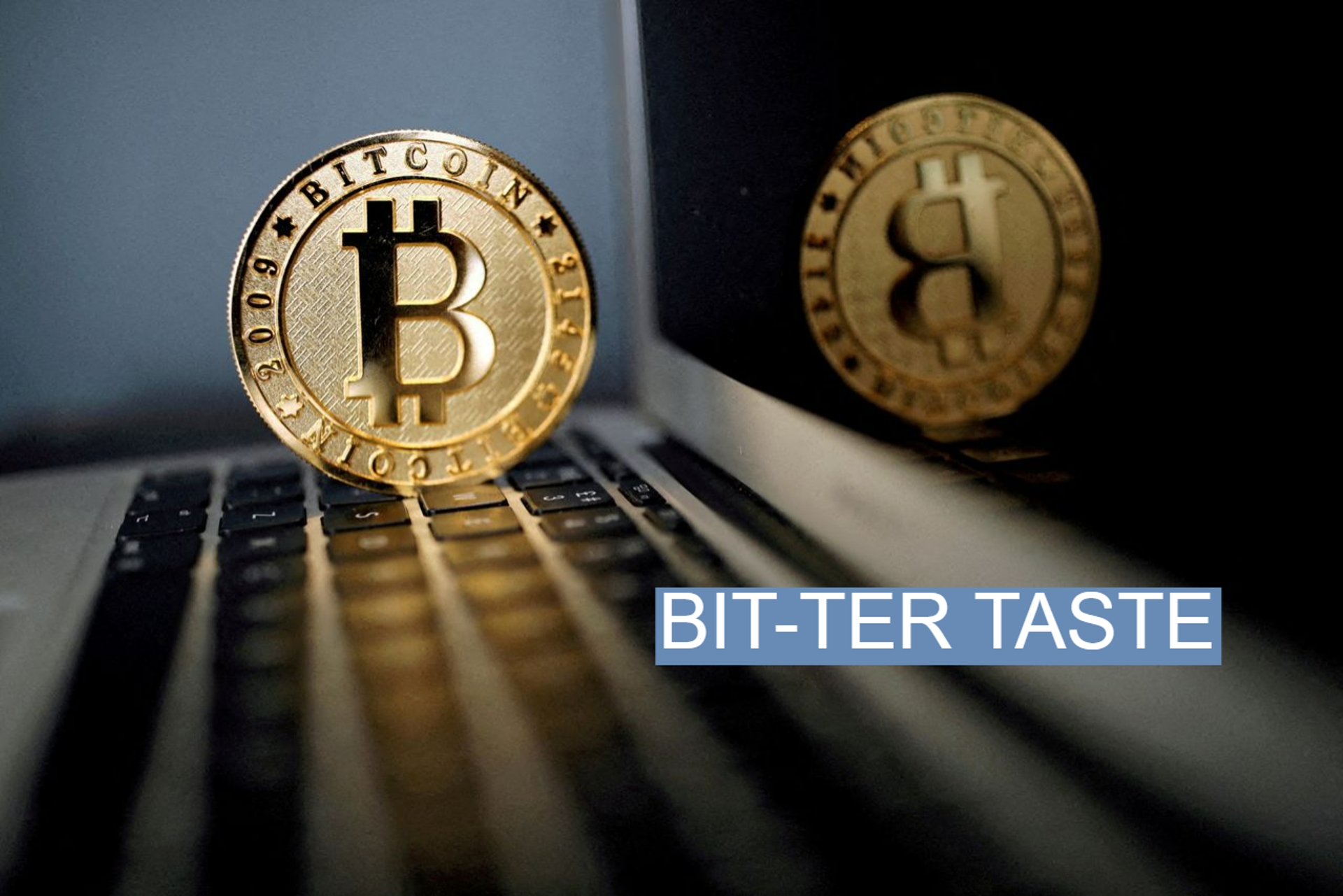 Bitcoin stock image