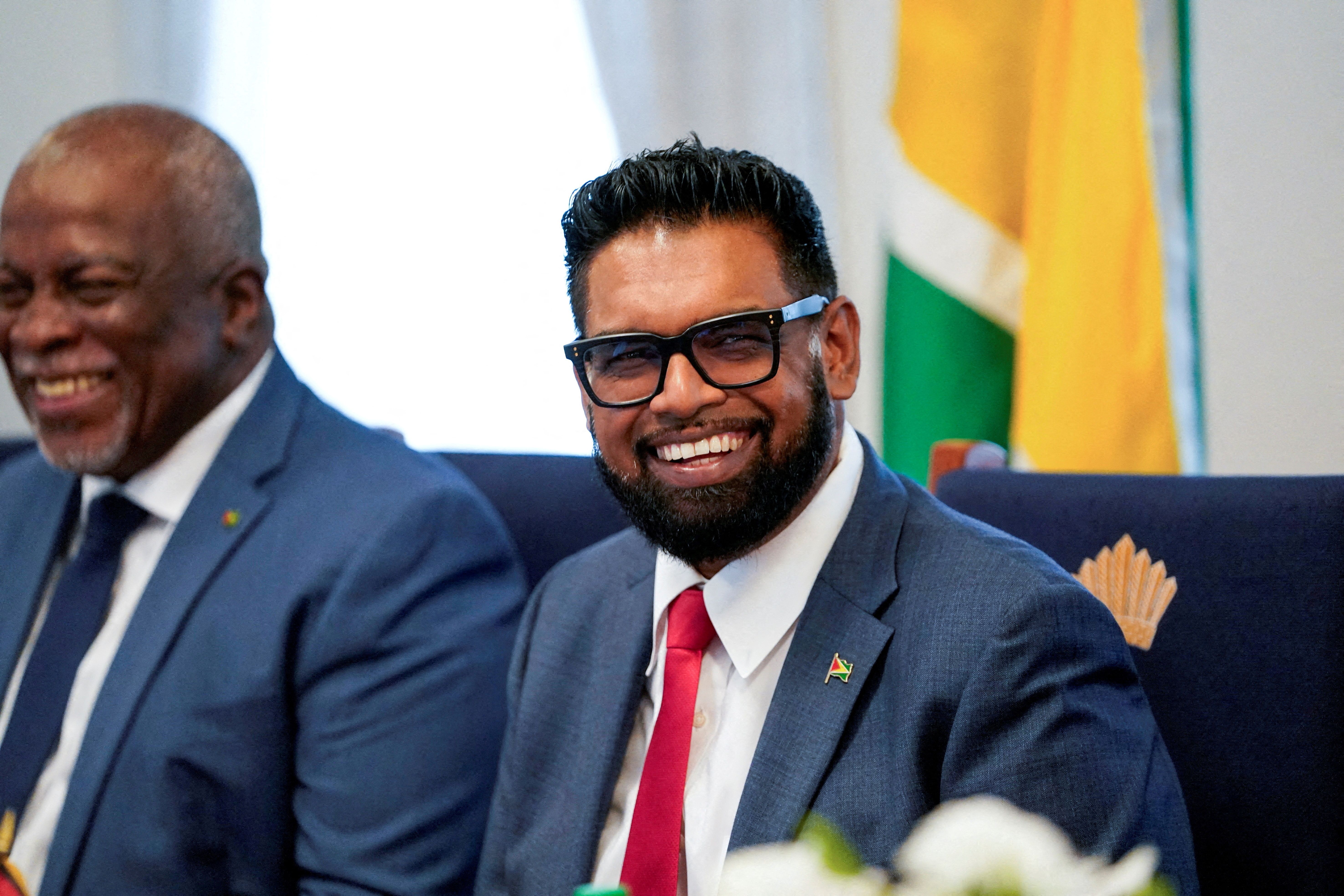 Guyanese President Mohamed Irfaan Ali.
