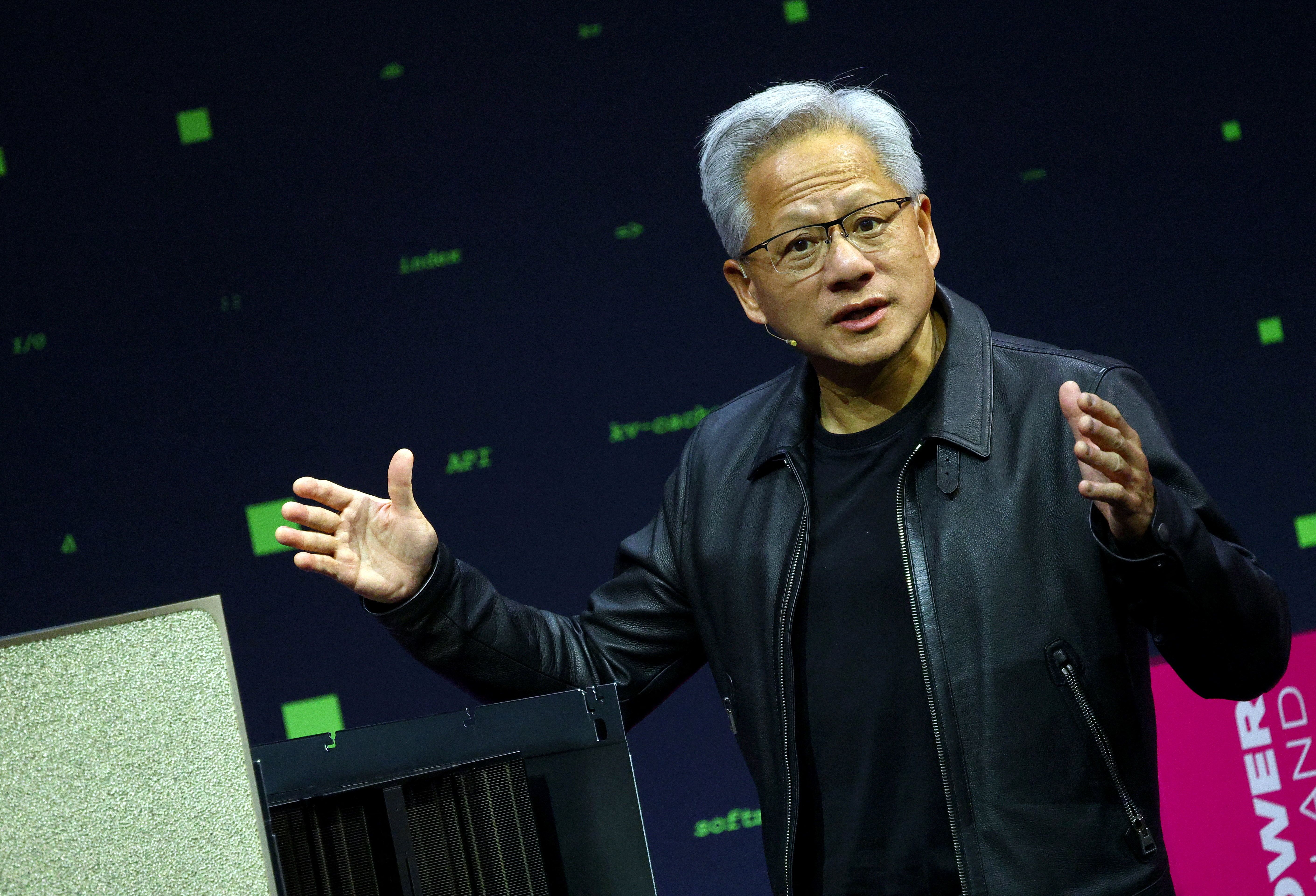 Nvidia CEO Jensen Huang.