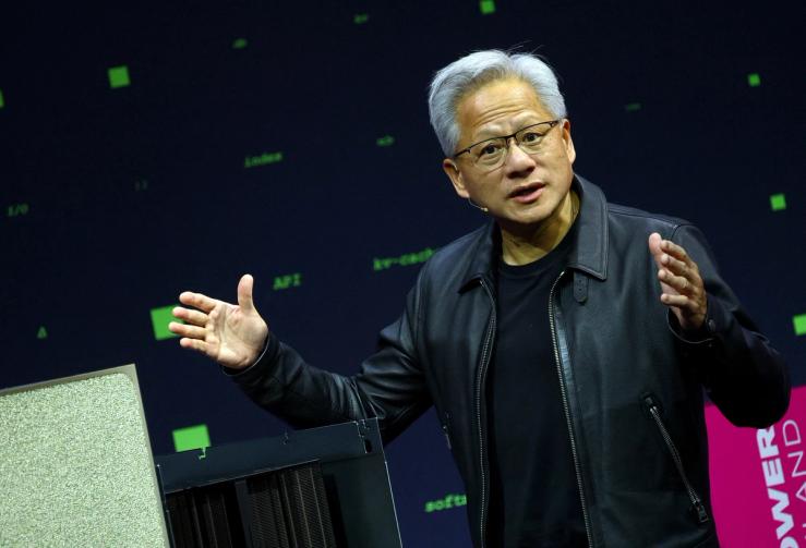 Nvidia CEO Jensen Huang.
