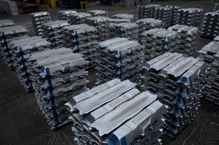 Inside of a Rusal factory