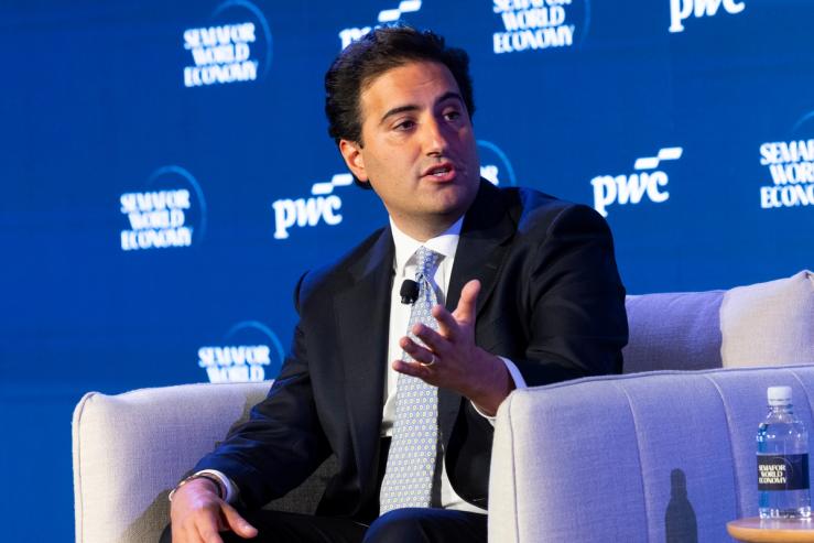 Omeed Assefi, the acting assistant attorney general for the US Justice Department’s antitrust division, at Semafor World Economy 2026.