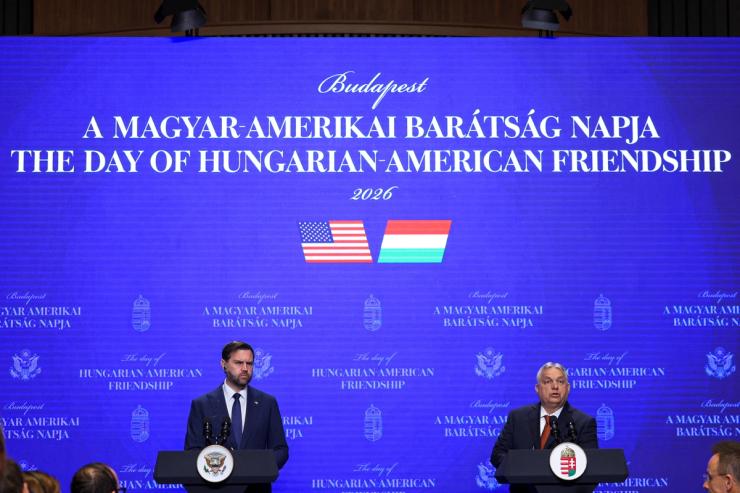 U.S. Vice President JD Vance and Hungarian Prime Minister Viktor Orban.