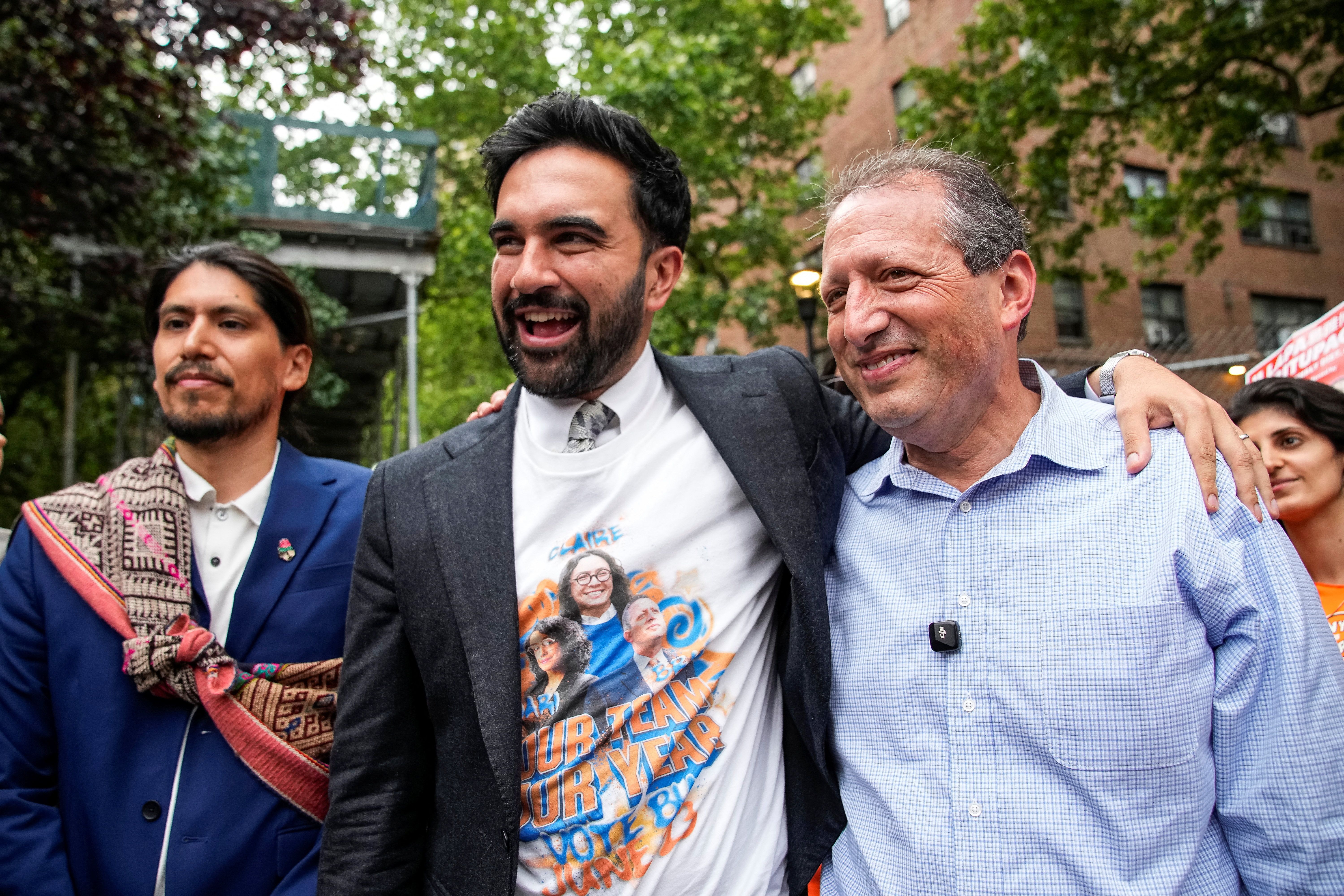 Zohran Mamdani and Brad Lander