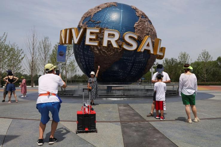 Universal Studios theme park in Beijing