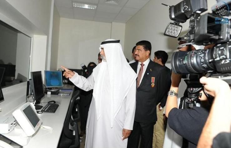 B.R. Shetty during the unveiling of the UAE’s largest private sector hospital.