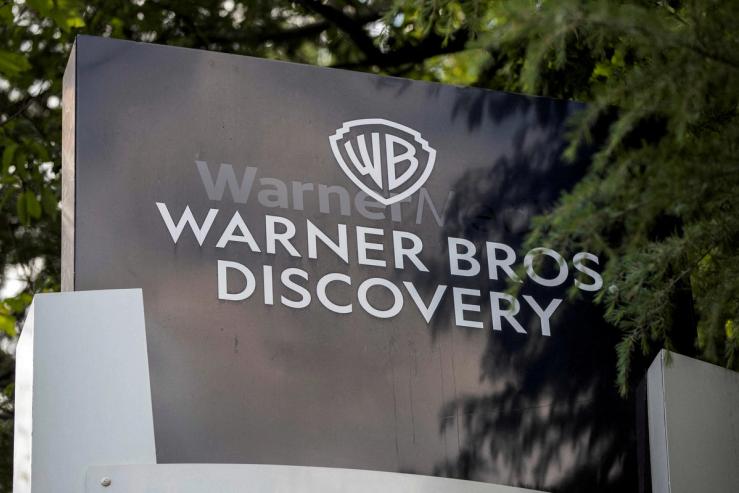 The exterior of the Warner Bros. Discovery Atlanta campus in Atlanta, Georgia, U.S.